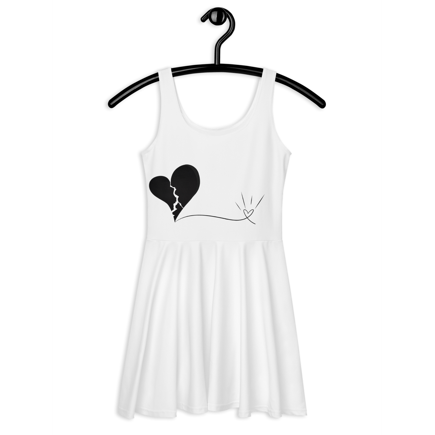 Timeless Heart Skater Dress