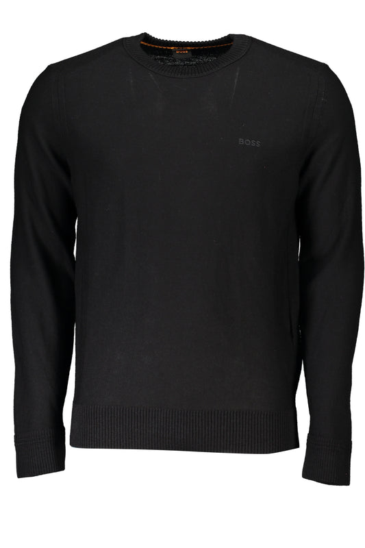 HUGO BOSS MEN'S BLACK SWEATER-0